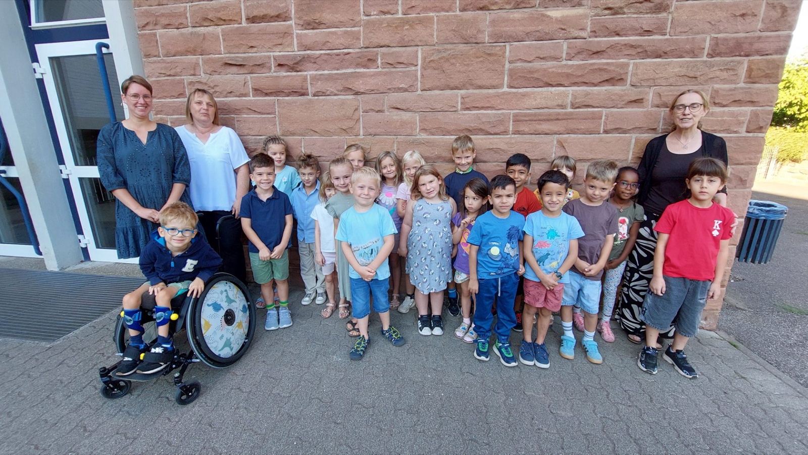 Klassenfoto der Klasse 1a