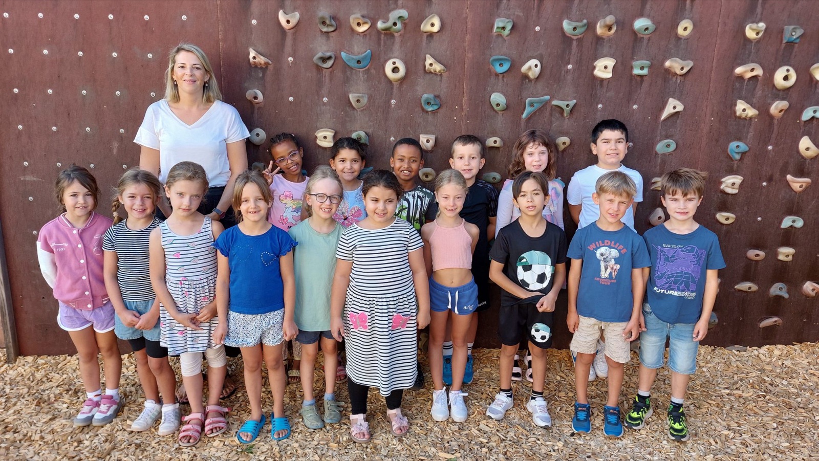 Klassenfoto der Klasse 2a