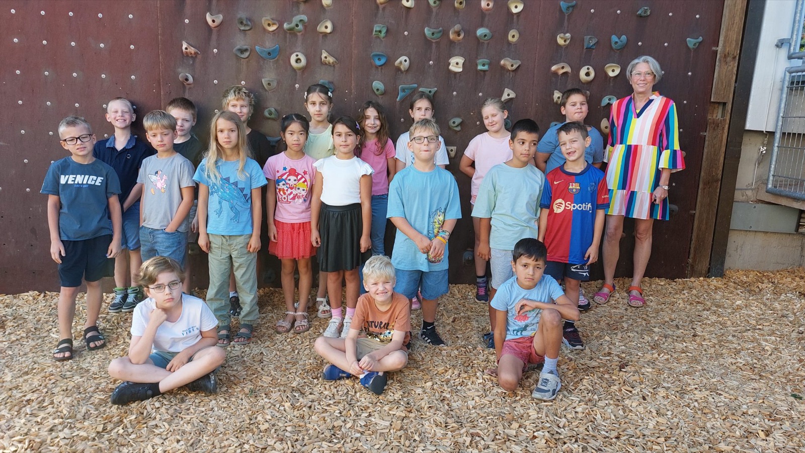 Klassenfoto der Klasse 3a